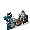 852Pcs Creative Deep Dark Battle Building Blocks Warden Model Decoration Puzzle Assembly Toys For children Birthday Gift 4