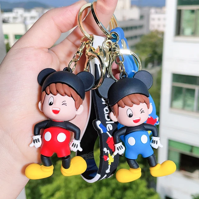 Mickey Minnie Mouse Inspired Keychain