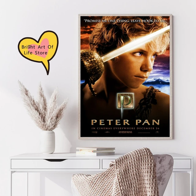 Peter Pan (2003) Classic Movie Poster Cover Photo Print Canvas Wall Art  Home Decor (Unframed)