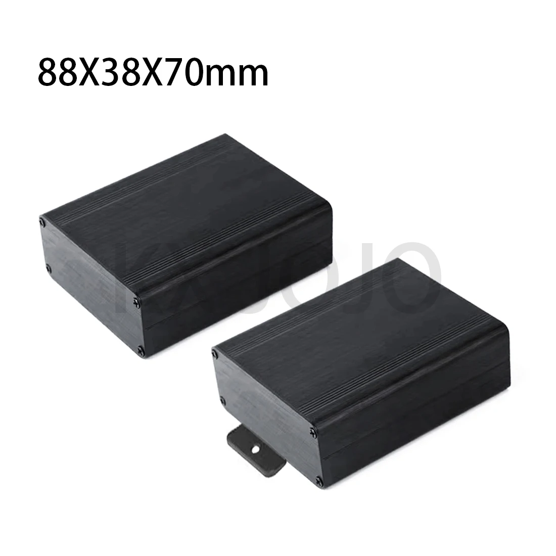 알루미늄 인클로저 분할 실버 블랙 블루 방수 상자, 전자 높이 20-40mm, 1 개