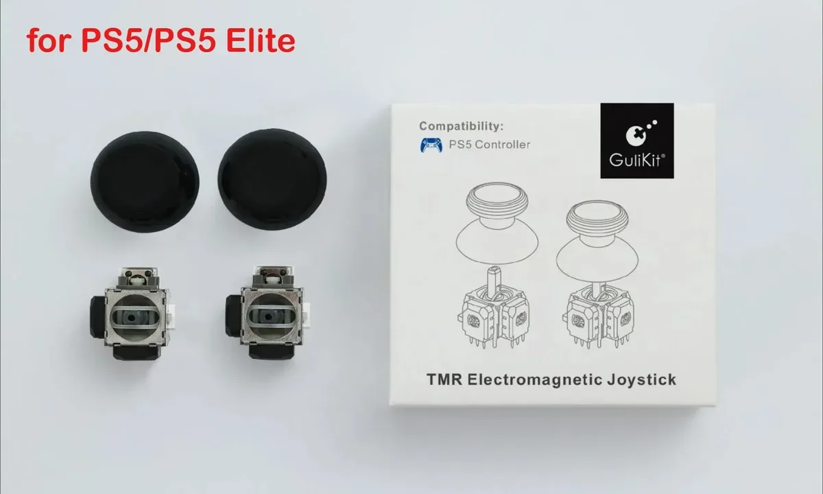 Gulikit Ns51 Tmr 전자기 조이스틱 (스위치 프로, PS5, PS4, Xbox 호환)