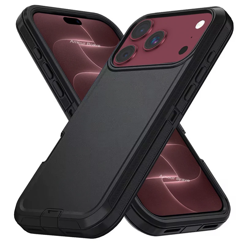 Ultimate Shockproof Defender Phone Case - Enhanced Protection and Sleek Design
