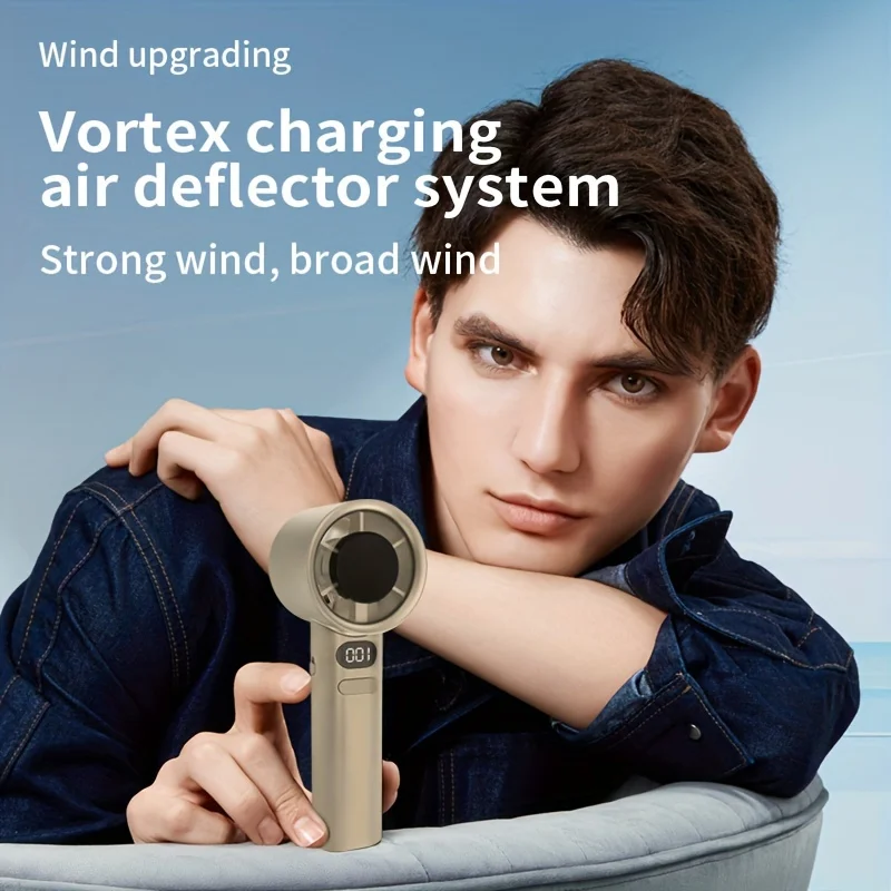 Portable USB Rechargeable Handheld Small Fan