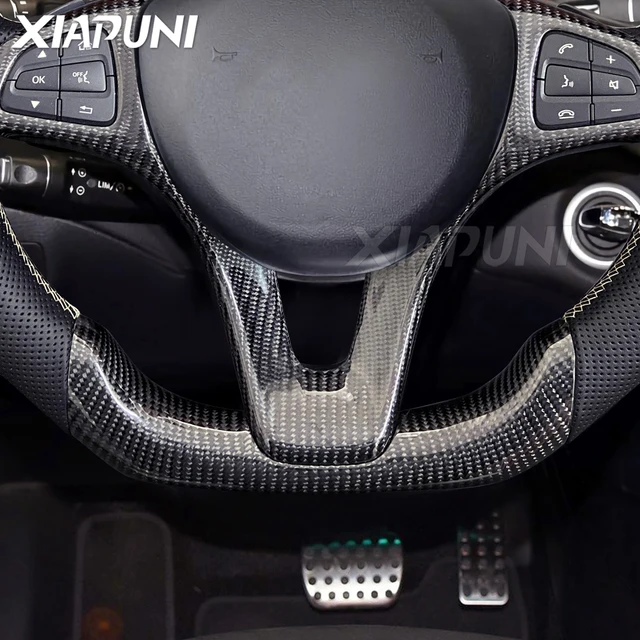 Carbon Fiber LED Steering Wheel for Benz Models CLS, CLA, GLE, GLS, GLA, and GLC (2014-2019) - Customized Sport Wheel - - Racext 6