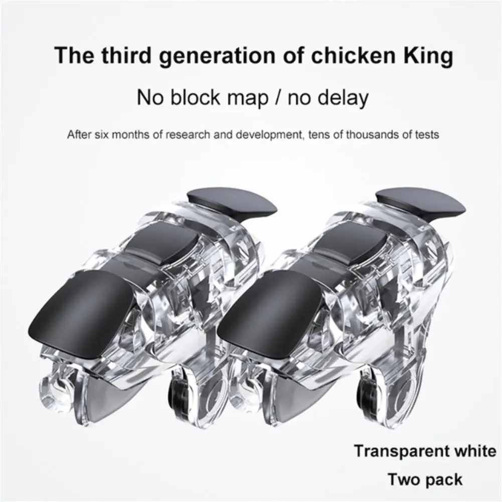 Nuovo Telefono Cellulare Gaming Trigger Fire Button Handle Shooter Game Joystick Gamepad Per Pubg Fire Shooting Aim Key L1R1 Controller