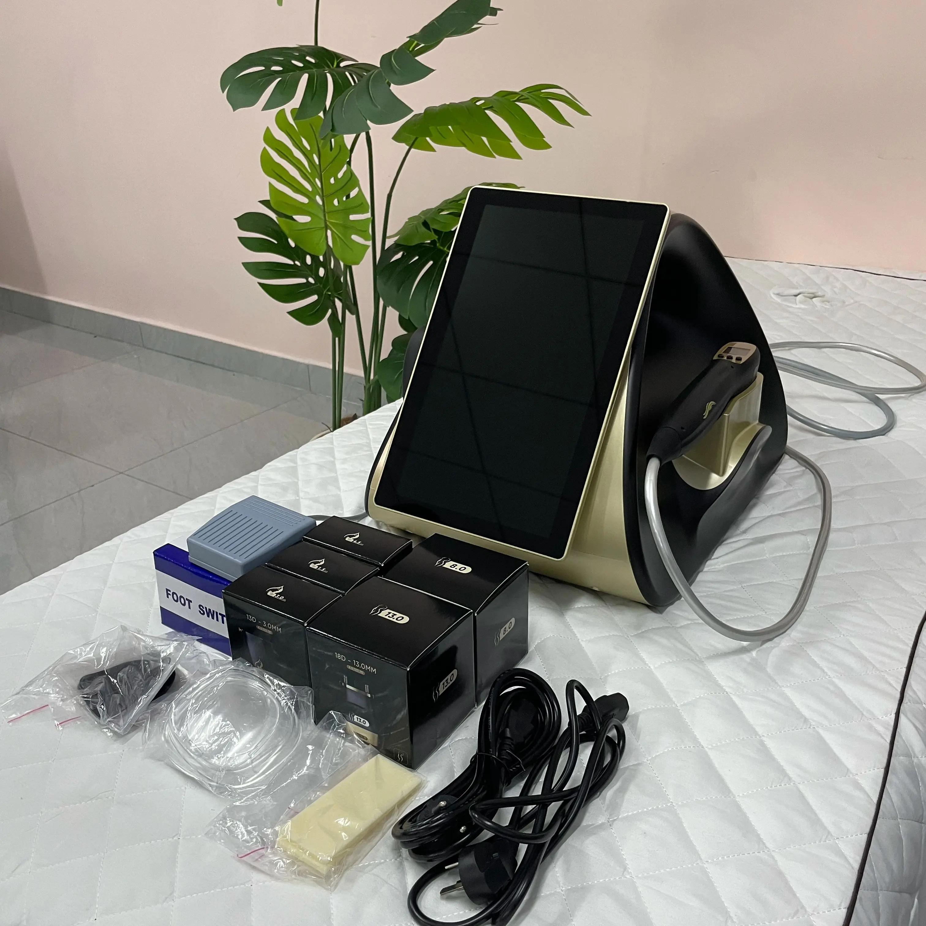 808 3Wave Portable Diode Laser Hair Remover Permanent Painless Depilation Follicle Penetration Professional Skin Rejuvenation