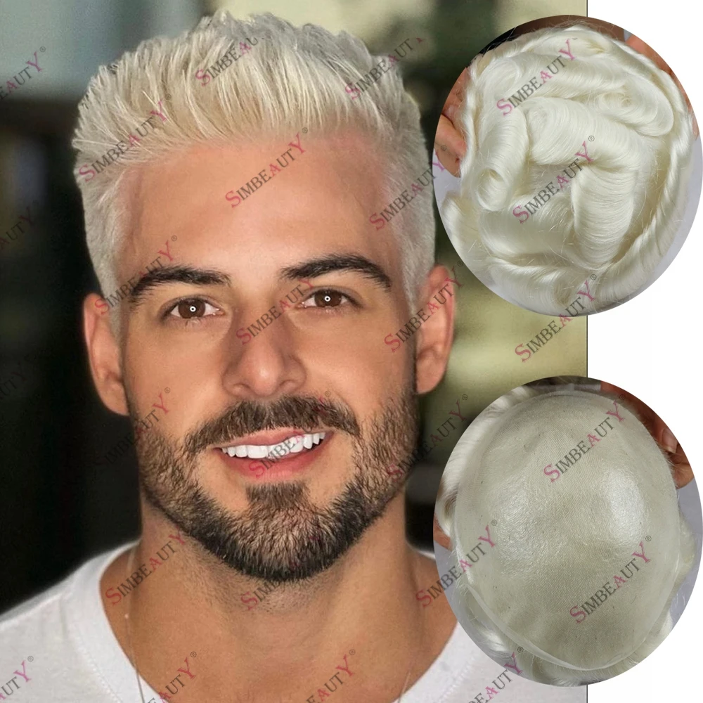 Cabello Platinado Corte De Pelo Blanco Hombre Cabello Platinado