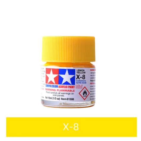 X1-X24 10ml Tamiya Model Paint Water-based Acrylic Paint Military