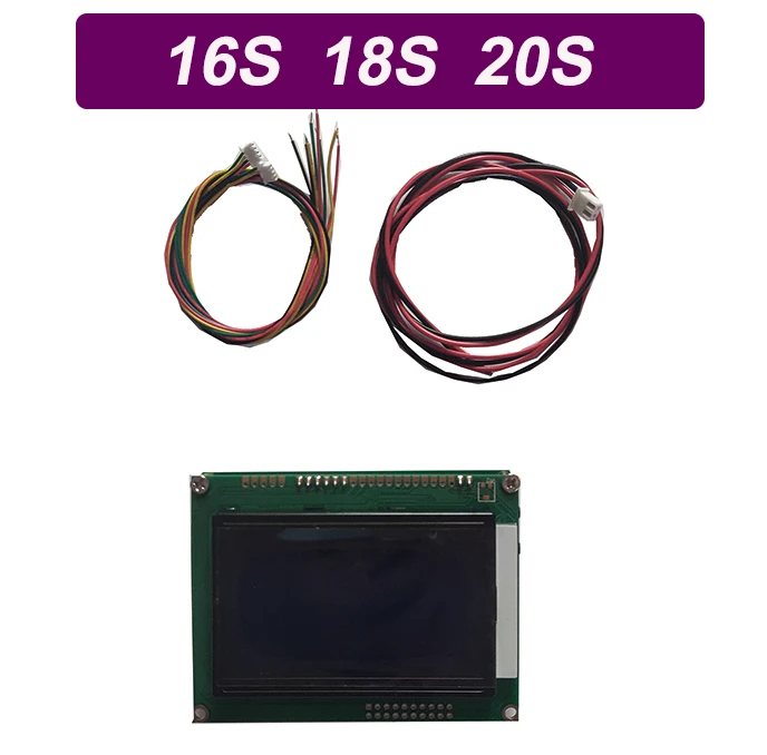 Фото ANT BMS умный ЖК-экран 3,54 дюйма для нового DIY LiFePO4 LTO литий-ионный IOSAndroid программное обеспечение Bluetooth APP №2