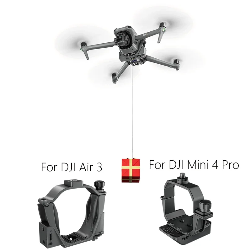 

STARTRC Airdrop System for DJI Mini 4 Pro/Air 3 Drone Light-Sensitive Air-dropping Dropper Fishing Gift Rescue Deliver Thrower