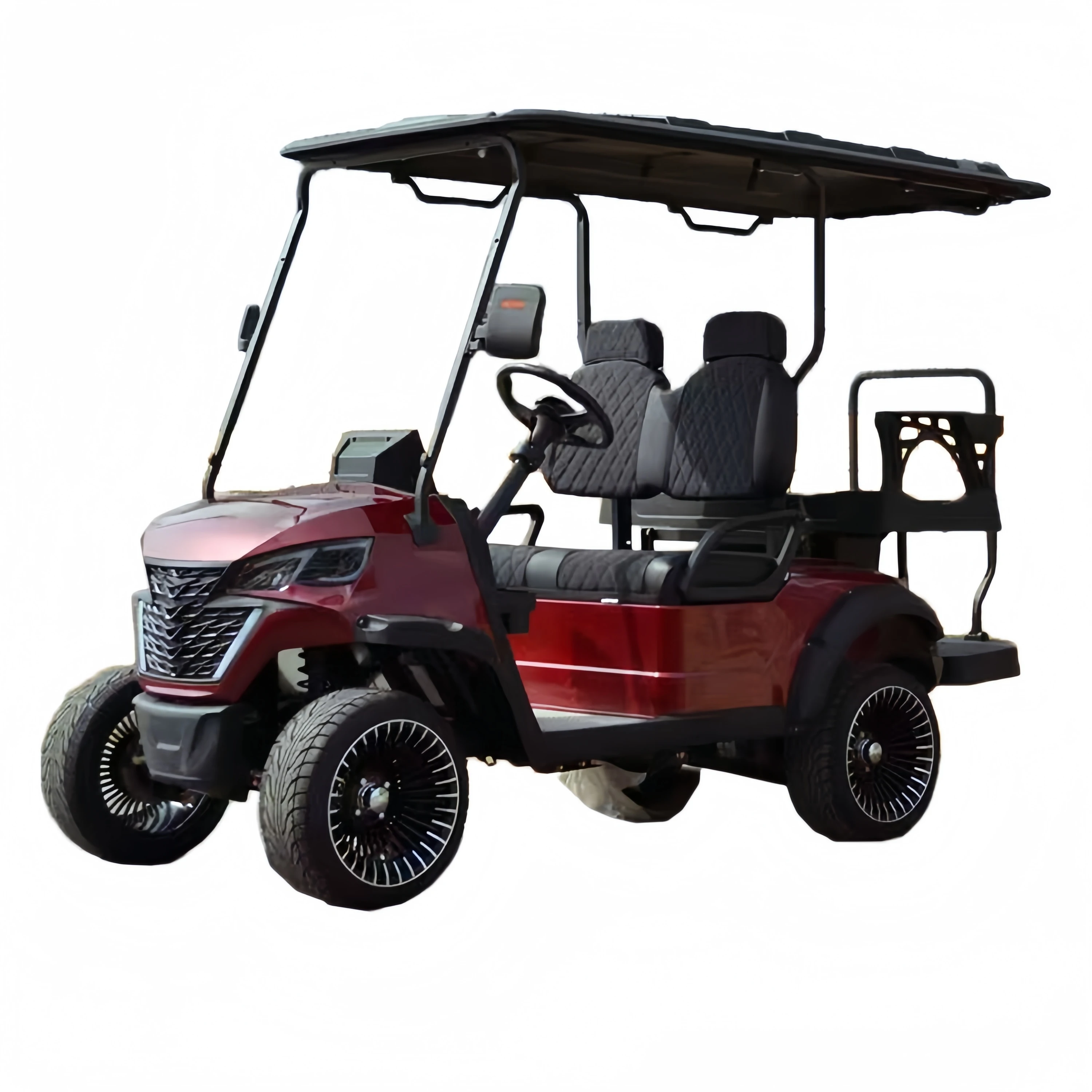 High Quality Low Price Off-road Hunter Cart Basic Edition Lifted 2 Passenger Seaters Hunting Transport Golf Cart