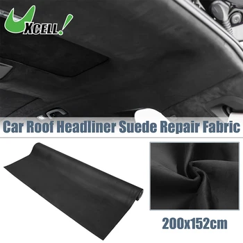 UXCELL Suede Headliner Fabric Foam Backed for Car Truck Interior Trim Protect Aging Broken Faded DIY Replacement 200x152cm 1