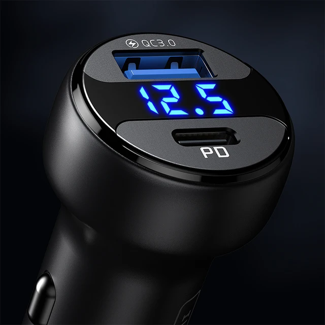 Car Fast Charger Type C, Car Charger Usb C