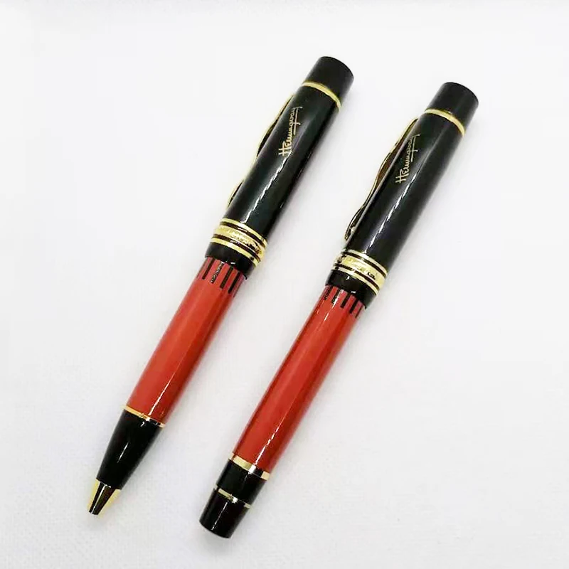 Luxury Mb Monte Hemingway Signature Writing Pen Accessori Per Ufficio Blance Ink Roller Pen School Stationery