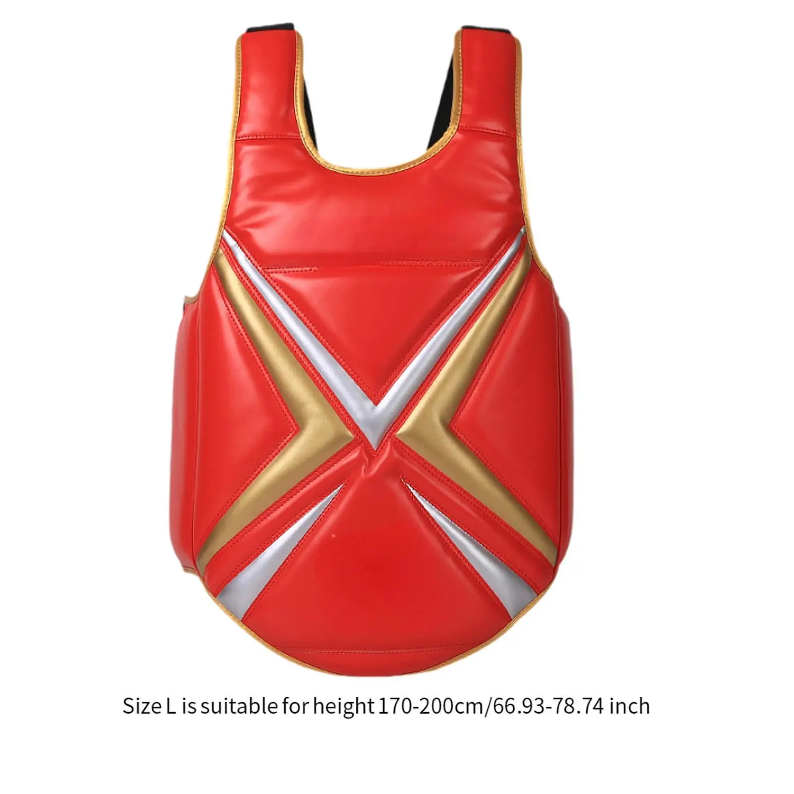 Karate Chest Protector Vest Soft Protective Gear for Sparring Home Gym Sanda