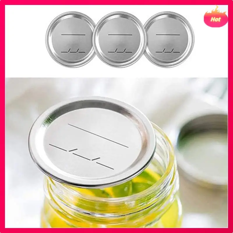 50PCS Wide Mouth Canning Lids 4