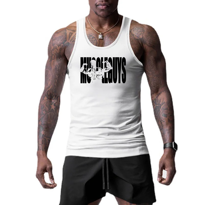 

Hip-Hop Mens Brand Sports Gym Workout Casual Quick Dry Tank Top Mesh Vest Trend Breathable Sleeveless Singlets