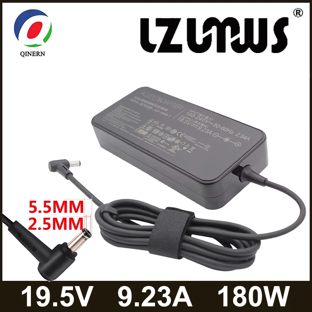 High-Power 180W Laptop Adapter with Durable Connector for Gaming Charger Power Supply