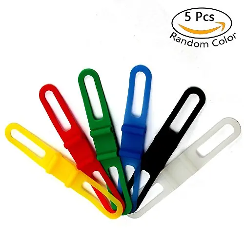 5pcs Bike Flashlight Holder Cycling Bicycle Bike Mount Holder for LED Flashlight Torch Clip Clamp Riding Biking