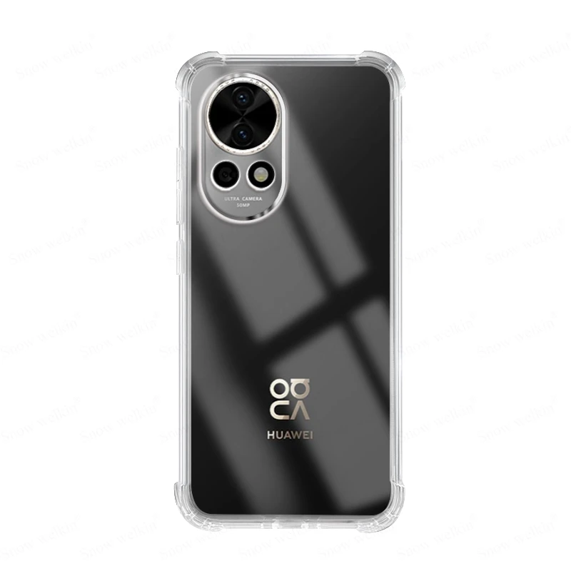 Clear Shockproof TPU Case with Airbag Protection