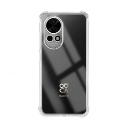 Clear Shockproof TPU Case with Airbag Protection for Nova 13 Pro 5G (Transparent)