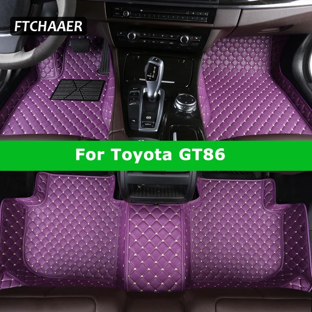 FTCHAAER Custom Car Floor Mats For Toyota GT86 2012-2021 Auto Carpets Foot Coche Accessorie