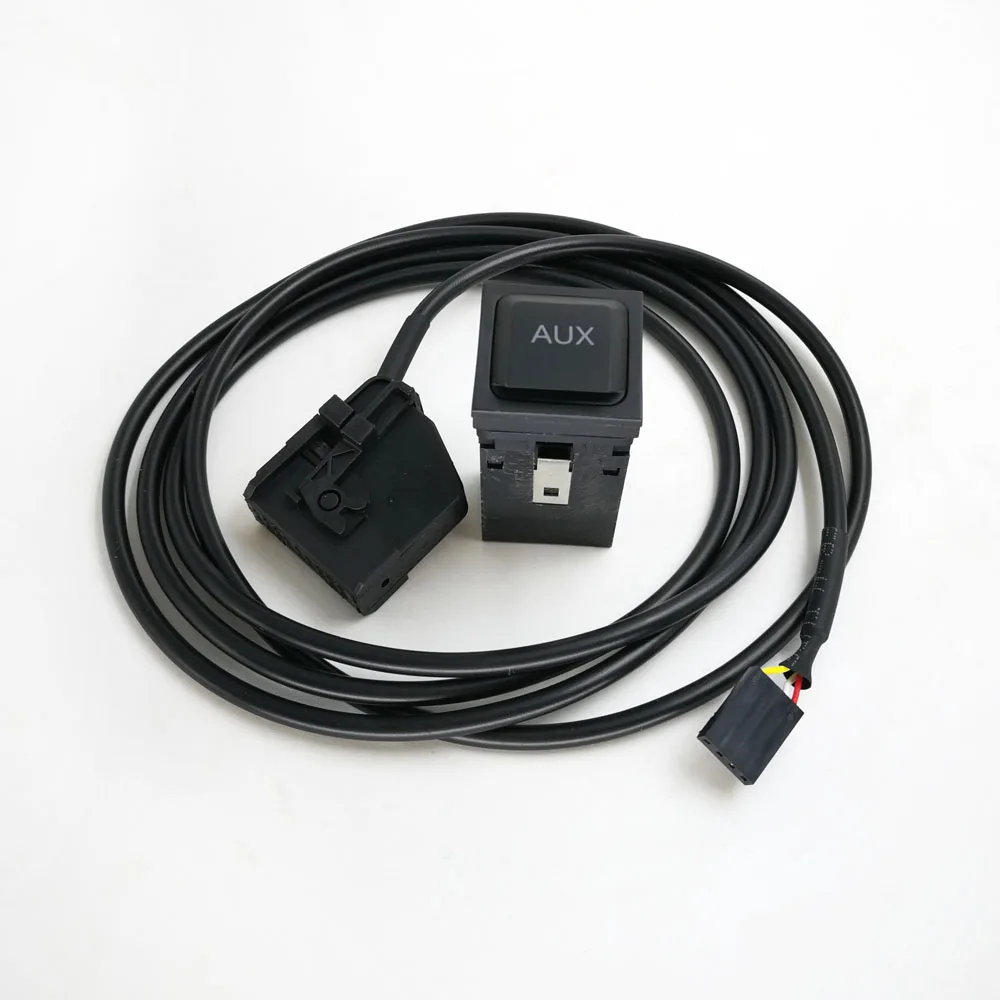 Biurlink автомобильная стереосистема MFD2 RNS2, радио, аудио, AUX выключатель, стандартный комплект, проводка кабеля, 18-контактный разъем для Volkswagen Audi MFD2 RNS2