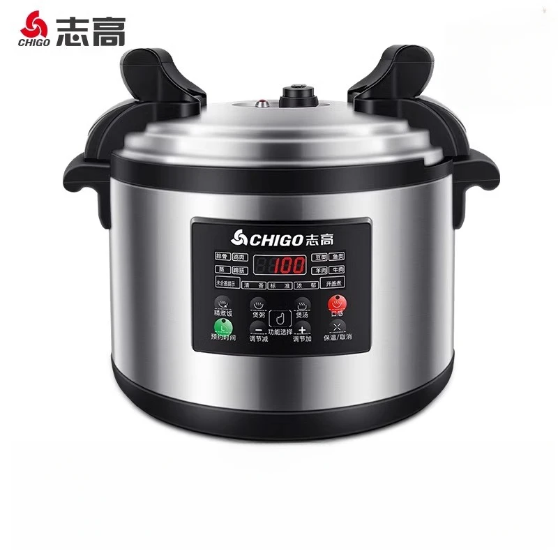 Electric Pressure Cooker Commercial Large Capacity Pressure Cooker Rice Hotel Restaurant Cooking Pot Electric Stew Pot