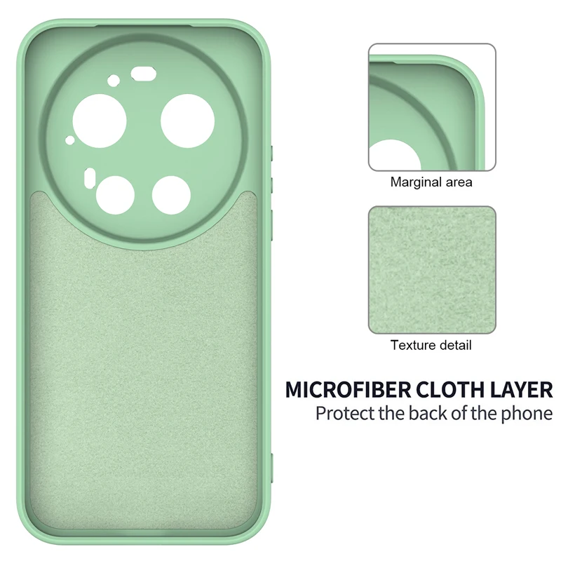 Ultra ELVEV Soft Premium Silicone Cover with Flocking Interior and Lanyard