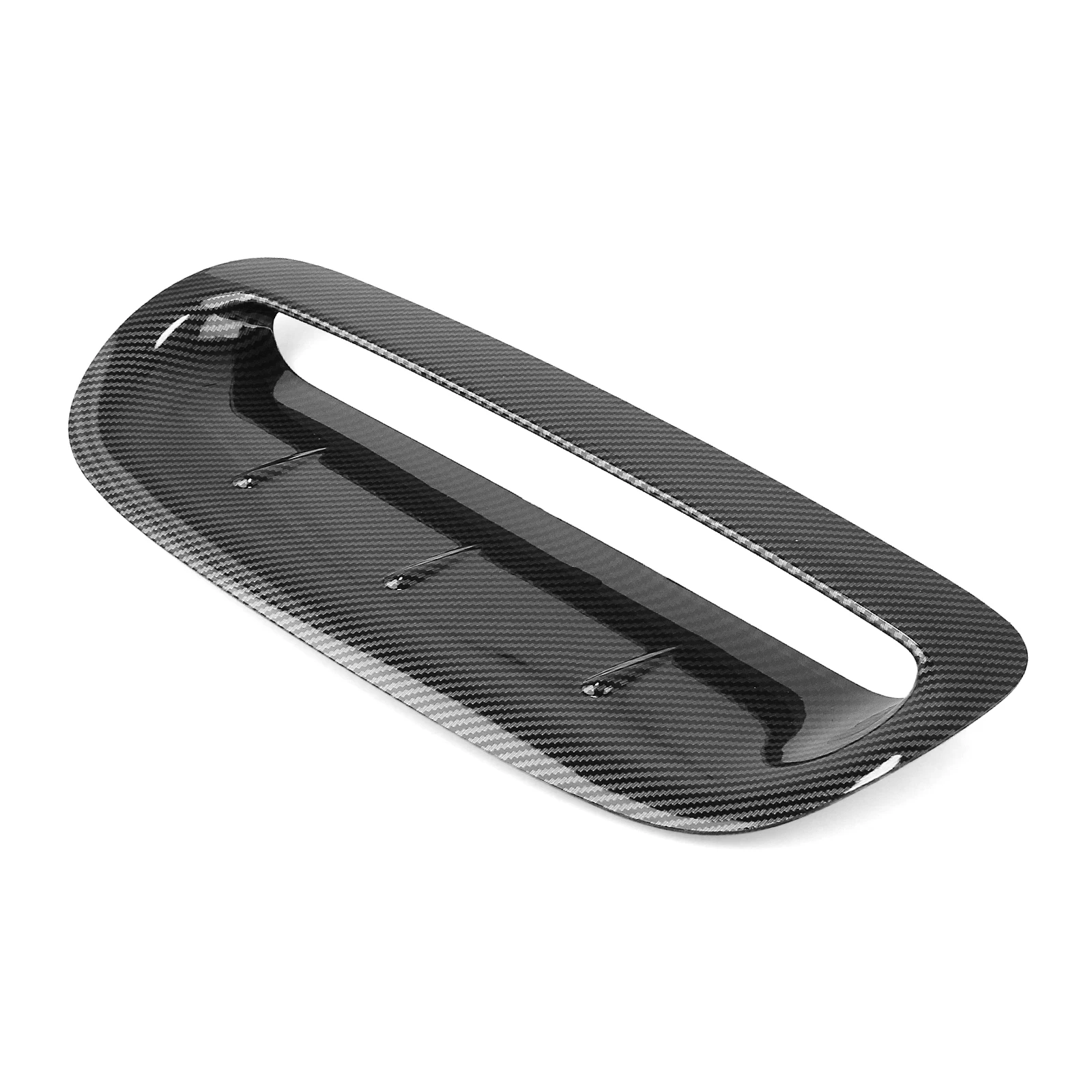 Engine Cover Bonnet Carbon Fiber Look Front Air Hood Scoop Vent Outlet For Mini Cooper S R53 R50 2002-2006