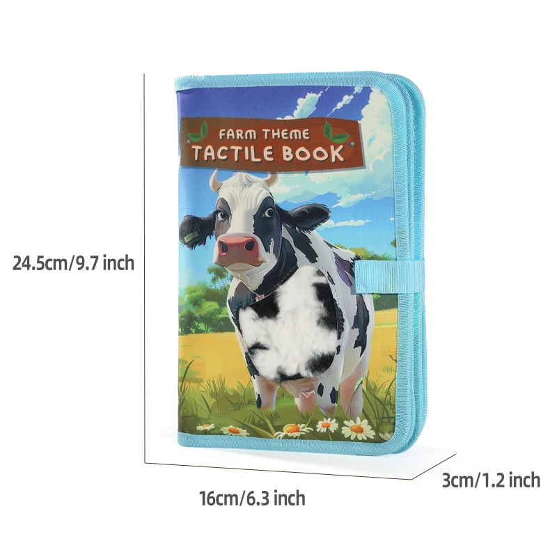 Children's 3D Interactive Cognitive Picture Book - Farm Adventure Edition