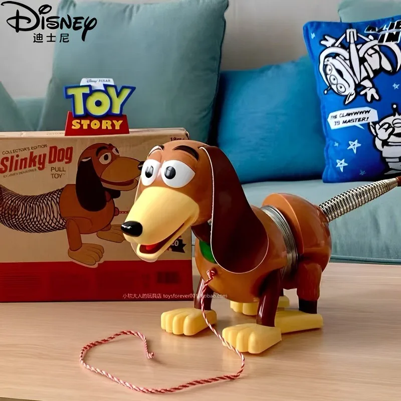 Disney Pixar Toy Story Stretch Machine Dog Action Figures Toys Sheepherder Dog Woody Anime Figure Dolls Toy Regalo Di Compleanno
