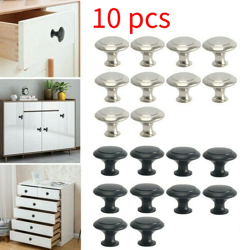 10pcs Drawer Knobs Furniture Handles Cupboard Drawer Pull Kitchen Cabinet Door Wardrobe Dresser Pulls Handles Knob Hardware Tool furniture knobs mechanical equipment handles