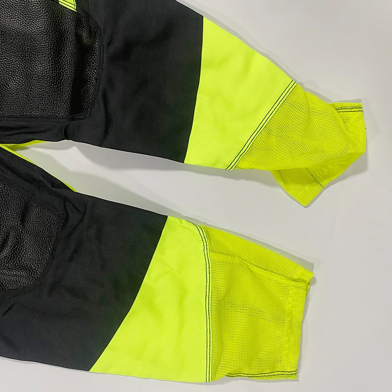 2026 FXJ 모토크로스 팬츠 노란색 아동용 파란색 엔듀로 크로스 성인용 오프로드 4 5 6 7 8세 어린이 MX MTB MOTO 여아 남아 유스 남성 여성용