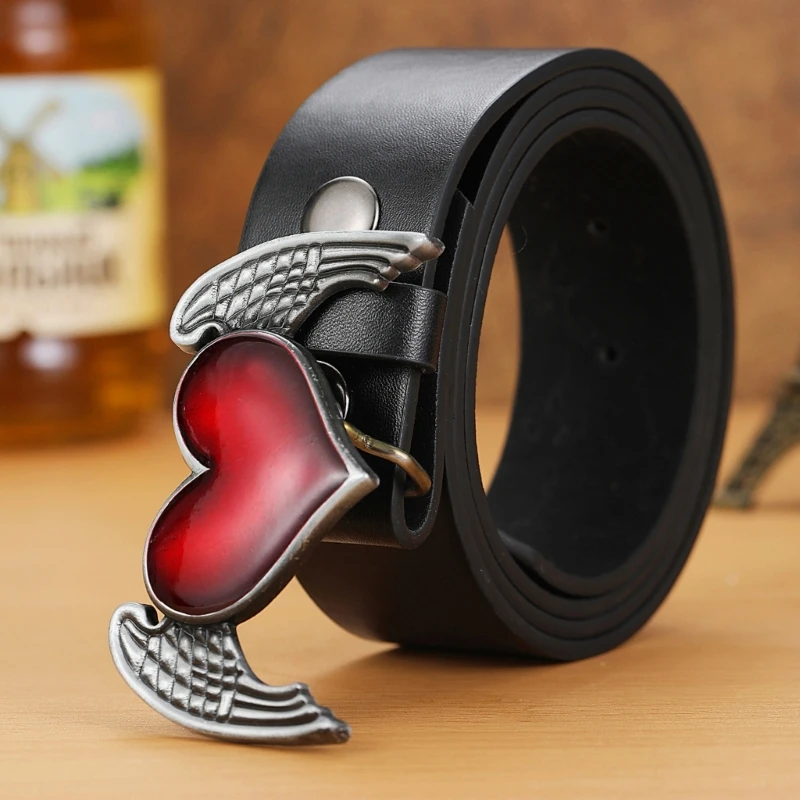 Western Cowboy Carved Belt Buckle Metal Ethnic Personality Rock Belt Link Buckle Unisex Belt Buckle DIY Supplies Dropship