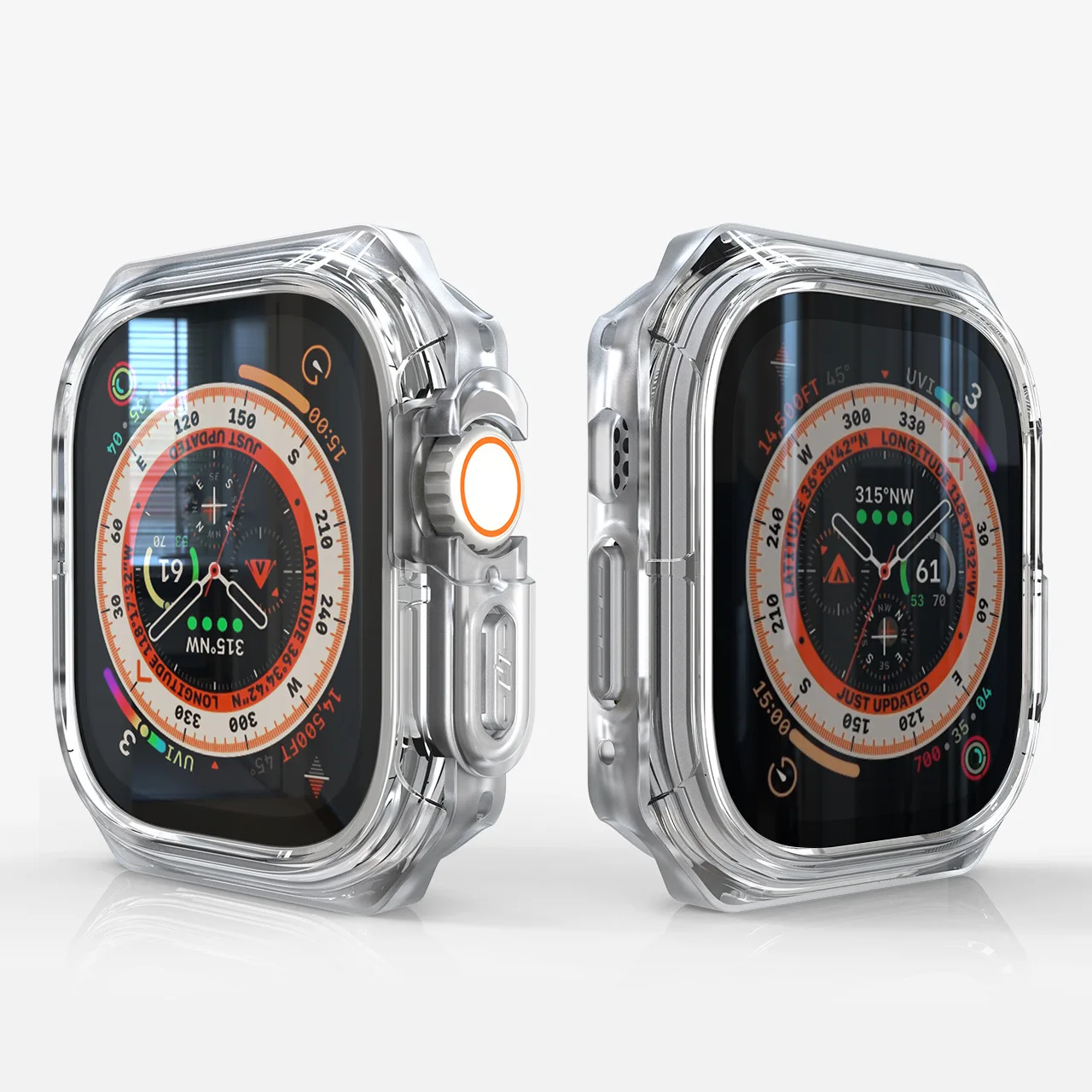  ġ Ƹ ȣ ̽, Ʈ 49mm   , iWatch ׼,  TPU + PC , 2 in 1