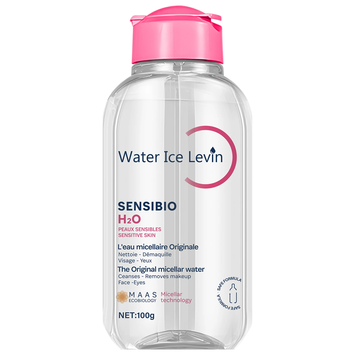 Micellar Water for Sensitive Skin - Gently Cleanses & Removes Makeup, Face & Eyes, Hydrating Formula with Ceramide & Niacinamide