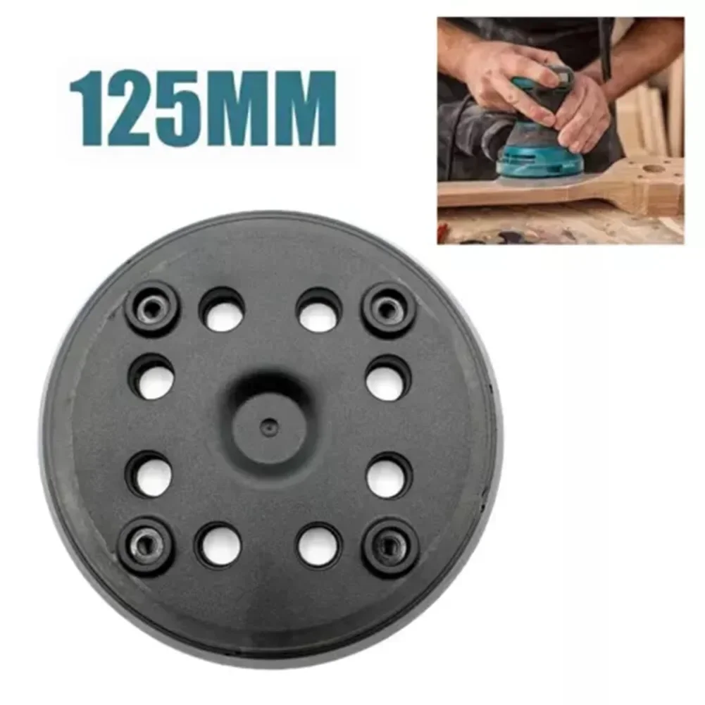 Round Polishing Wheel For Bosch Eccentric Sander PEX 270 A PEX 270 AE Sanding Pad 125mm 8 Holes Polishing Wheel Tools