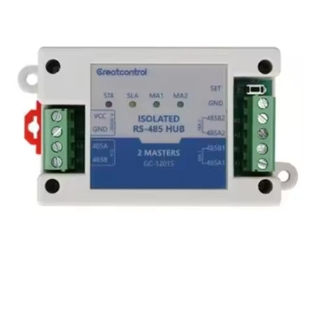 485 Opto Geïsoleerde Hub, 4-poorts Half-duplex Transparante
