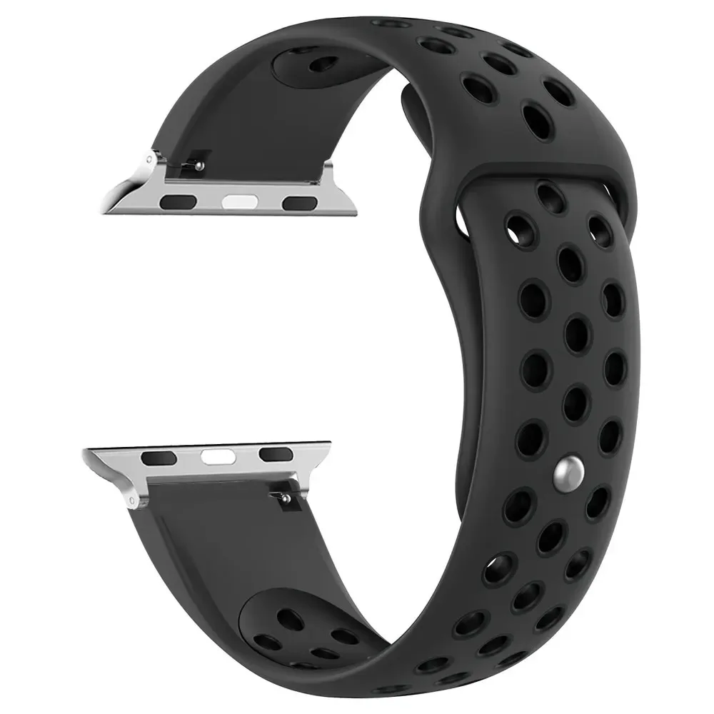 Breathable Sport Loop Strap for Apple Watch - Silicone Bracelet Band