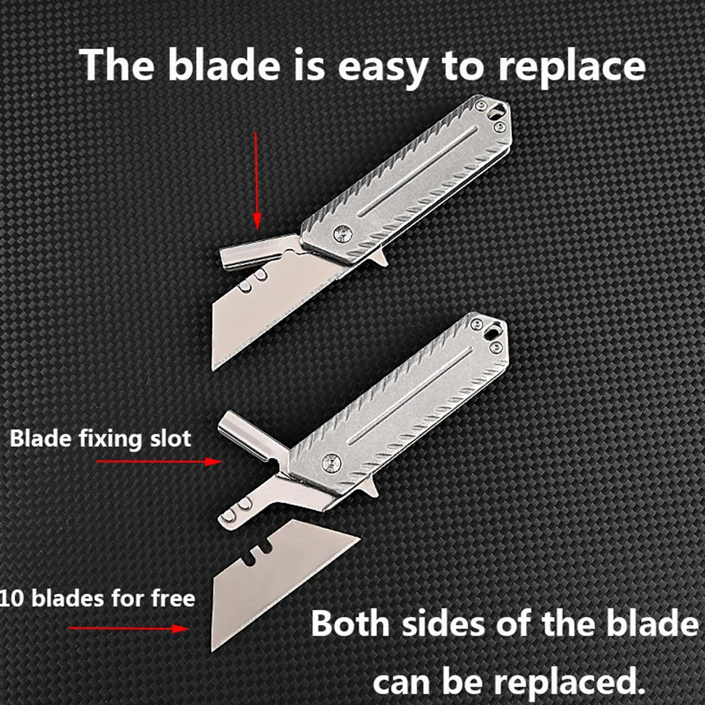 Multifunctional Art knife Replaceable Blade Utility Knife High Hardness  Stainless Steel EDC Express Box Knife Outdoor Survival - AliExpress