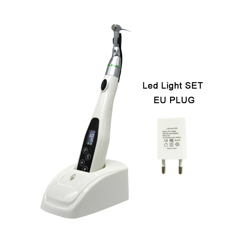 Moteur Endodontique LED Sans Fil 16:1 Skysea - 6 Programmes, Lumière Intégrée, Pour NSK