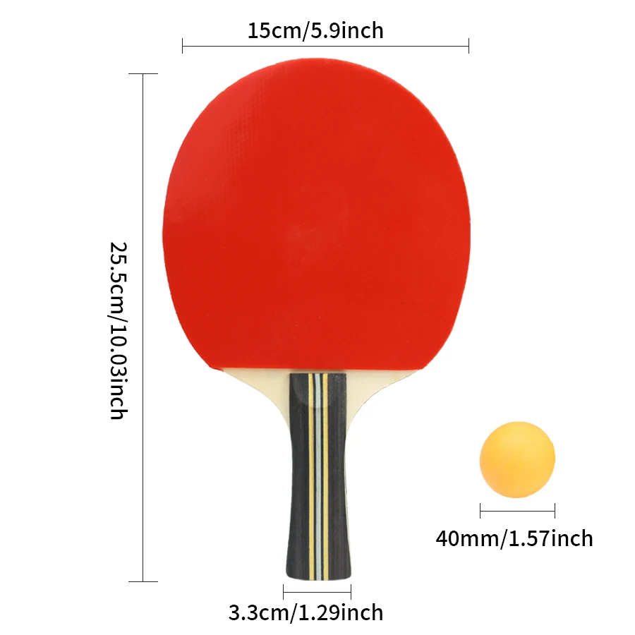 Table tennis racket set 2