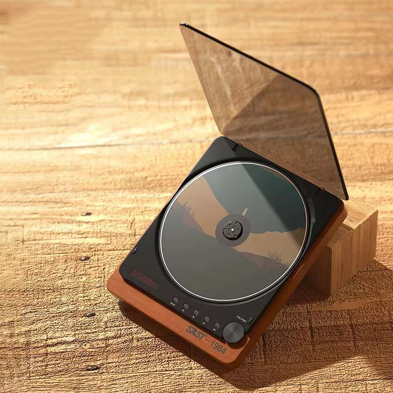 Lecteur de CD Portable pour la Maison, Baladeur Bluetooth, Qualité Sonore  Professionnelle pour une Écoute sans Perte de Son, Hifi, Anciens Albums  Rétro