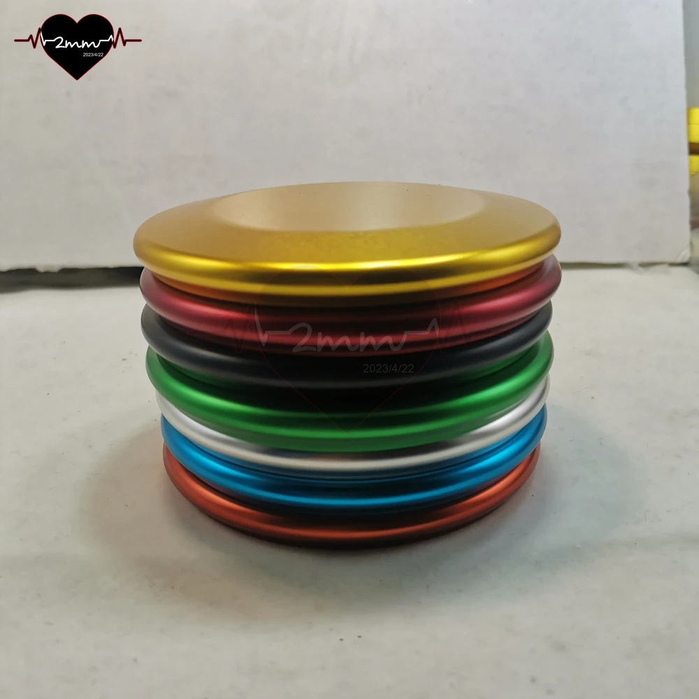 Mini Disc Golf heavy Metal Aluminum 4inch/10cm Diameter Accept Engrave Many Colors Choose