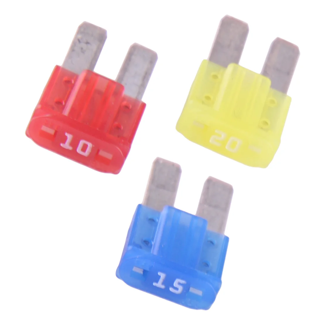 10Pcs Universal Car Truck SUV Boat Micro2 Add-A-Circuit Fuse TAP Adapters Holders With 30Pcs 10A 15A 20A Fuse Blades 16 AWG New