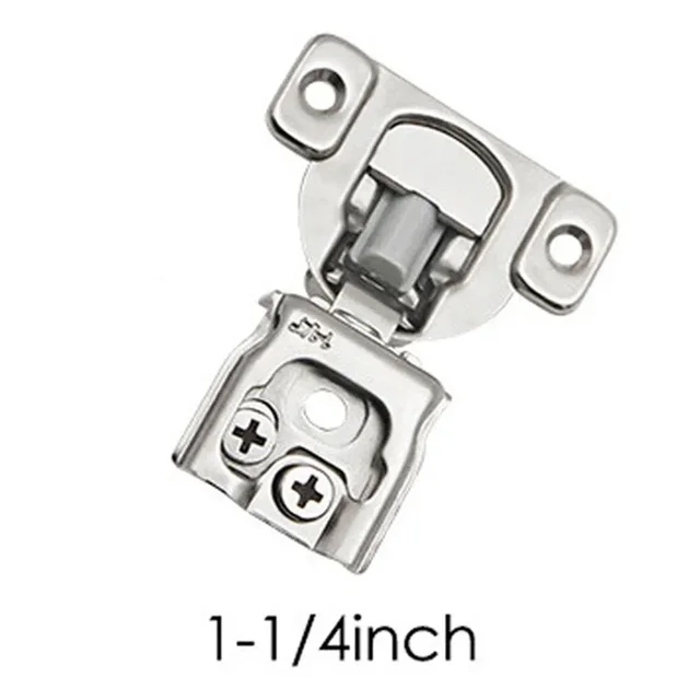 Kitchen Cabinets Hinges 6 Way Compact Concealed Hinges Damping Door Cushion Hinged Cabinet Silver Steel Simply 4