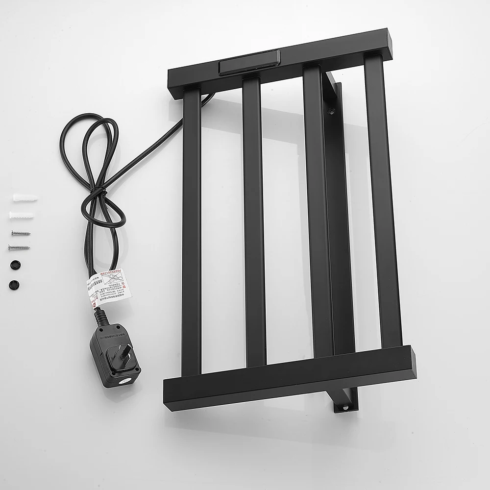 Bathroom Acessories Electric Towel Dryer Rack 115℉-155℉ 45℃-70℃ 1-24H Smart Towel Dryer Warmer Bathroom Rail electric towel rack