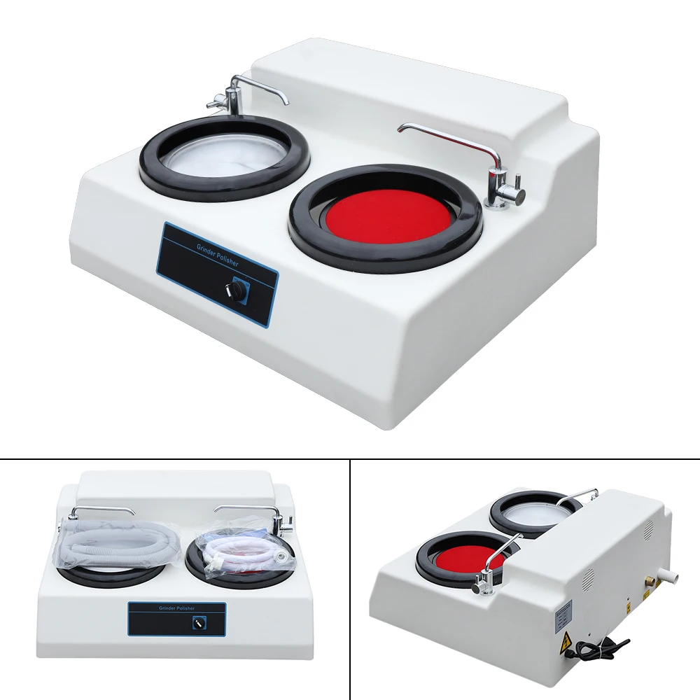 370W 110V Electric Metallographic Sample Polishing Machine Disk Table Grinder