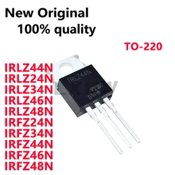 10 - Pack of New Original MOSFET Transistors TO - 220 - In Stock (IRFZ24N)